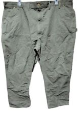 Pantalones Carhartt de colección verdes para hombre cascos de doble rodilla a cascos hechos en EE. UU. segunda mano  Embacar hacia Argentina