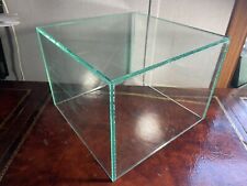 PRATELEIRA DE EXIBIÇÃO CUBO RISER ACRÍLICO 11"X11"X11", CAIXA DE ARMAZENAMENTO 5 lados, 1 lado aberto comprar usado  Enviando para Brazil