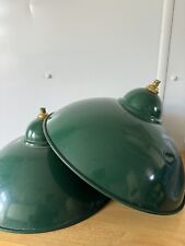 Vintage enamel lamp for sale  HIGH PEAK