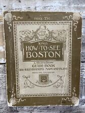 Guia de viagem antigo de 1895 "King's How To See Boston" ilustrado comprar usado  Enviando para Brazil