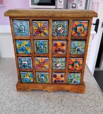 Boho wooden ceramic for sale  CARDIFF