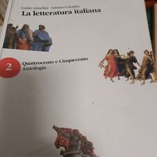 Letteratura italiana 400 usato  Matera