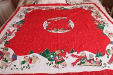 Vintage christmas tablecloth for sale  Denver