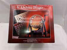 Usado, Juego de juego de bingo de lujo de 8" - tablero maestro y tarjetas de bingo jaula de metal color dorado segunda mano  Embacar hacia Argentina