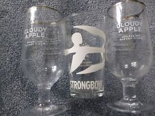 Strongbow pint glasses for sale  READING