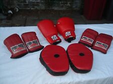Collection leather boxing for sale  SLOUGH