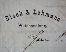 Marktbreit 1876 block gebraucht kaufen  Deutschland