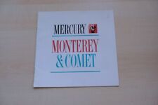 216073) Mercury Monterey & Comet Prospekt 1962 usato  Spedire a Italy