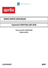 Aprilia parts manual for sale  Lexington