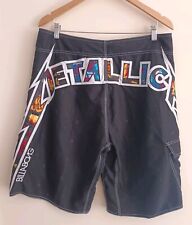 Shorts de prancha Metallica X Billabong masculino tamanho 36 edição limitada natação praia surf comprar usado  Enviando para Brazil