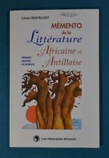 Mémento littérature africain d'occasion  Expédié en Belgium