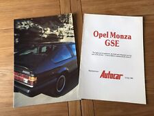 Vauxhall opel monza for sale  WORCESTER
