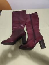 Womens red leather for sale  TORQUAY
