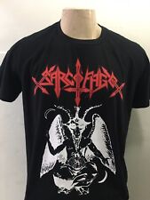 Camiseta Sarcofago Baphomet Beherit Blasphemy Sodom Mayhem Venom Archgoat comprar usado  Brasil 