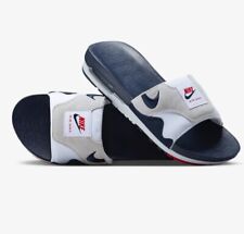 Chinelos Nike Air Max 1 Slides Obsidiana Vermelho Branco Masculino DH0295-104 comprar usado  Enviando para Brazil