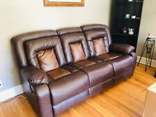 sectional sofa faux leather for sale  Berwyn