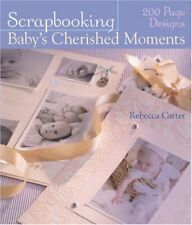 Scrapbooking baby cherished for sale  UK