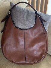 Tan leather tote for sale  WREXHAM