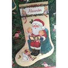 Crewel embroidery stocking for sale  Wylie