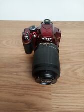 Cámara digital Nikon D3200 24,2 MP SLR roja con lente AF-S 18-55 mm NUEVA - BOLSA NUEVA, usado segunda mano  Embacar hacia Argentina
