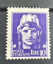 Usado, Italia 1929 - MNH Scott #228. Wmk 140. Goma tonificada. 10 Liras Italia. segunda mano  Embacar hacia Argentina