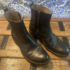 Mens Frye Boots Oliver Inside Zip On Black 3487905 BLK 8.5 D for sale  Winston Salem