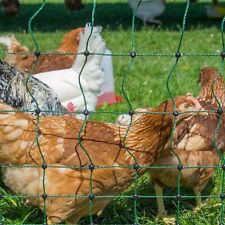 ELECTRIC POULTRY NETTING 50M Fencing Fence Chicken Net Mesh Green 110cm High for sale  NEWTON ABBOT