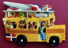 Usado, Ímã de geladeira lembrança República Dominicana ônibus de festa Caribe comprar usado  Enviando para Brazil