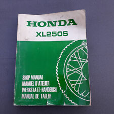 Honda xl250s original for sale  WILLENHALL