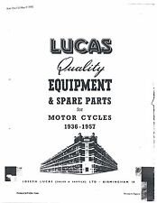 Lucas parts manual d'occasion  Expédié en Belgium