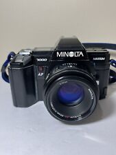 Cámara fotográfica Minolta Maxxum 7000 AF 35 mm con lente de 50 mm con estuche segunda mano  Embacar hacia Argentina