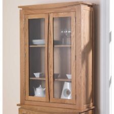 oak display cabinet for sale  BICESTER