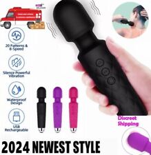 Handheld Massager Vibrator 3 colors Rechargeable 20 Speed Wand Vibrating Massage for sale  Shipping to South Africa