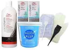 SalonTop Frosting Kit with Quick Blue Bleach, Cream Developer, Two Color Toner for sale  Shipping to South Africa
