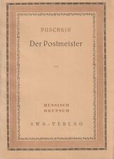 Puschkin postmeister russisch gebraucht kaufen  Seegebiet Mansfelder Land