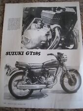 Suzuki gt185 motorcycle for sale  BRISTOL