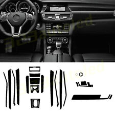 For Mercedes Class E 2009-2013 5D-Carbon Fiber Pattern Interior DIY Trim Decals for sale  Shipping to South Africa
