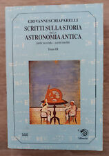 Libro schiaparelli scritti usato  Cagliari