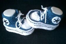 Babyschuhe booties jeans gebraucht kaufen  Fehrb.,-Winzeln