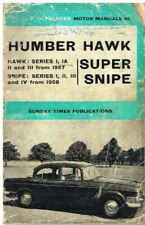 Humber hawk serie for sale  ALFRETON