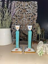 porcelain candlesticks for sale  TELFORD
