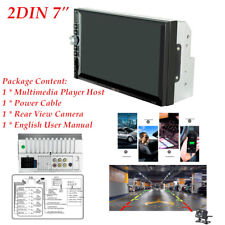 2DIN 7" Car Auto Stereo Radio MP5 Player Bluetooth Touch Screen High-definition for sale  Shipping to Canada
