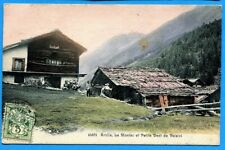 CPA Suisse : Arolla - La Montaz et Petite Dent de Veisivi / 1907 na sprzedaż  Wysyłka do Poland