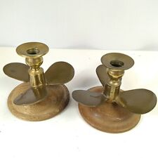 Brass propeller candle for sale  PORTSMOUTH