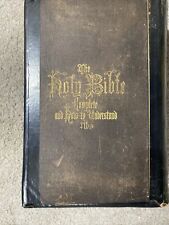 1872 holy bible for sale  Shelbyville