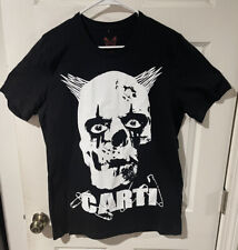 Camiseta Playboi Carti Clown Skull Tour Merch Preta Branca Suprema Tamanho Extra Grande Rara comprar usado  Enviando para Brazil