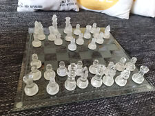 Design schachspiel glas gebraucht kaufen  Kevelaer