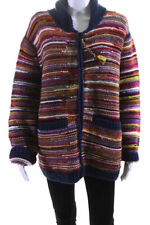 Jaqueta suéter Frantic Andrea Venturini feminina malha grossa multicolorida média, usado comprar usado  Enviando para Brazil