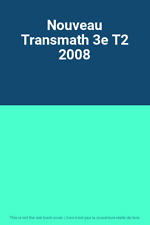 Nouveau transmath 2008 d'occasion  France
