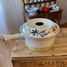 Vintage Stavangerflint Norway – Flamingo Pattern – Lidded Large Saucepan – Great for sale  Shipping to South Africa